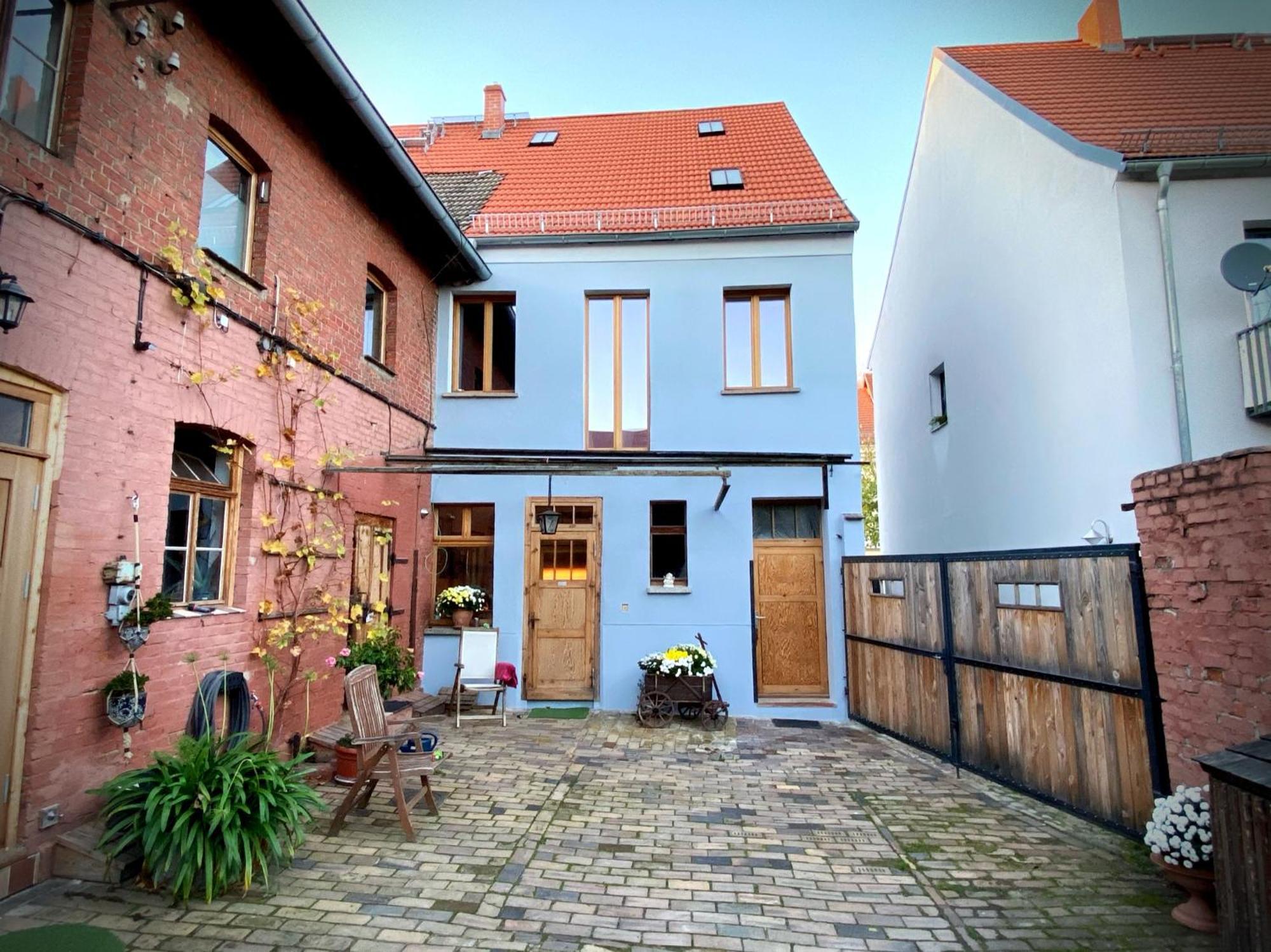 Die Alte Fleischerei - Gaestezimmer Im Historischen Stadtkern Jueterbog Exterior foto
