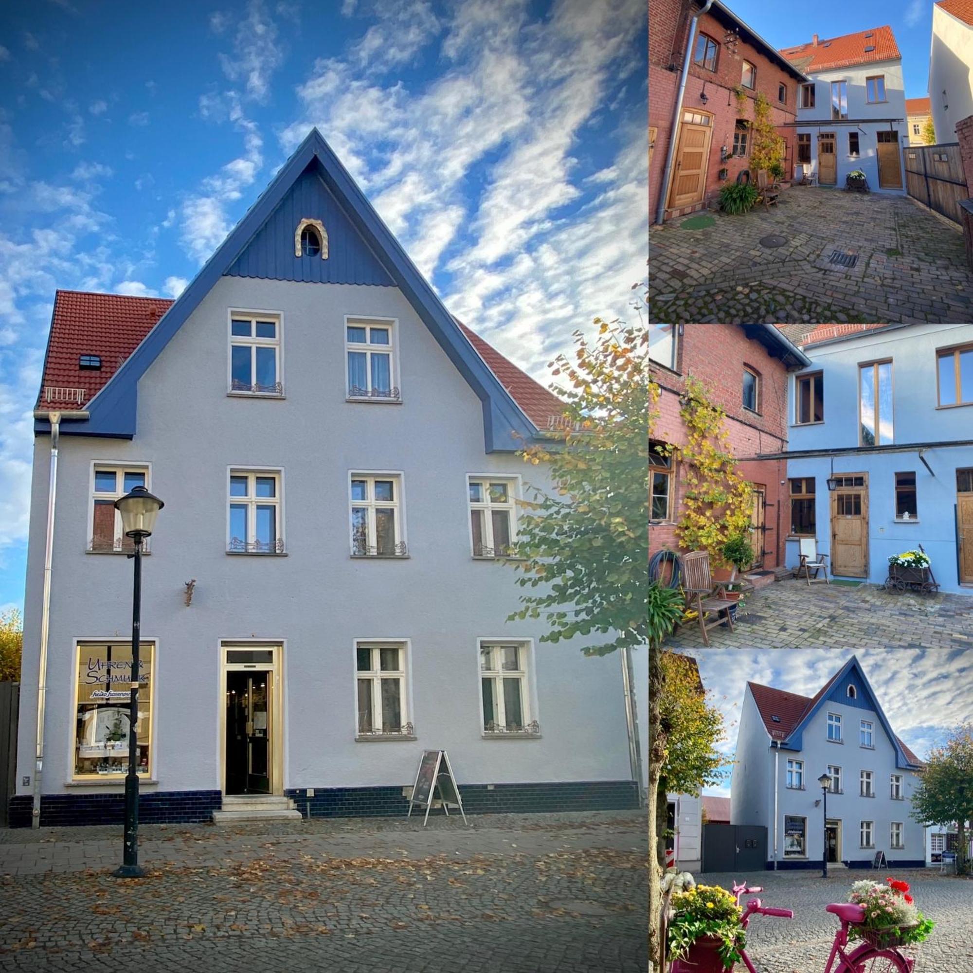 Die Alte Fleischerei - Gaestezimmer Im Historischen Stadtkern Jueterbog Exterior foto